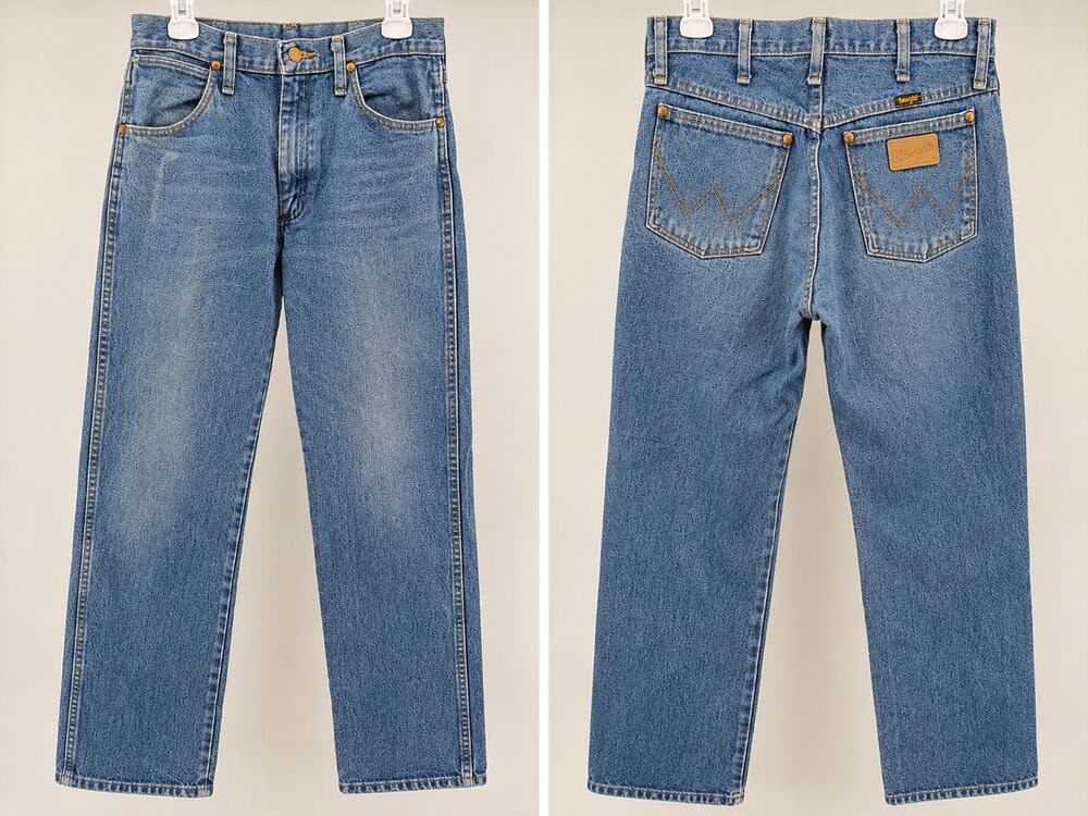Wrangler Cowboy Cut Straight Leg Jeans Western Ranch Rodeo Vintage 31x32